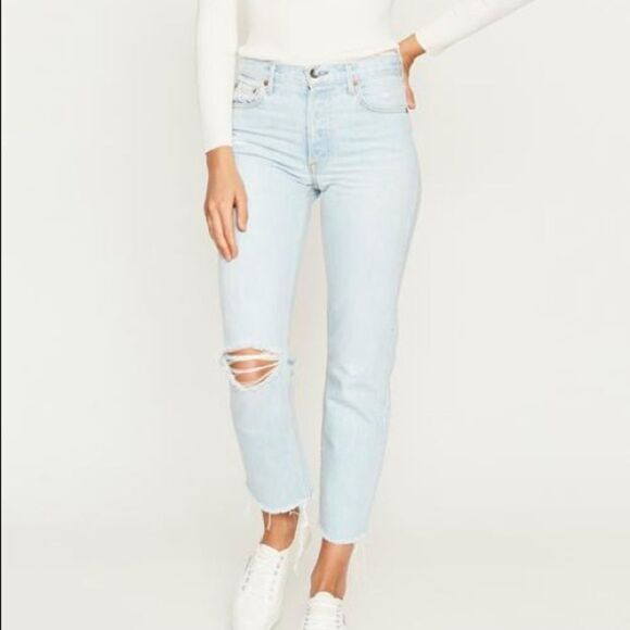 GRLFRND HELENA Straight leg high waist Jeans - Picture 2 of 13